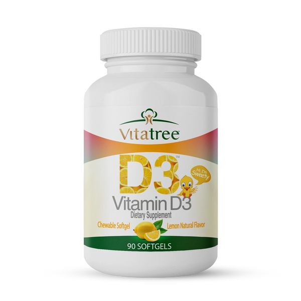 Vitatree Vitamin D3 Chewables